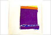 Peinture collages par Marie-Claude Bohnenblust Lenglart Peintre Plasticien